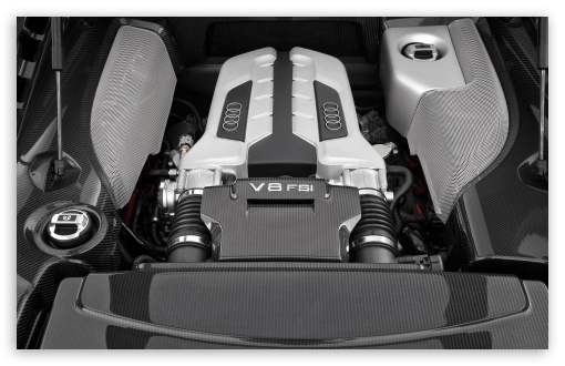 Audi V8 FSI Engine HD wallpaper for Wide 16:10 5:3 Widescreen WHXGA WQXGA WUXGA WXGA WGA ; HD 16:9 High Definition WQHD QWXGA 1080p 900p 720p QHD nHD ; Mobile WVGA PSP - WVGA WQVGA Smartphone ( HTC Samsung Sony Ericsson LG Vertu MIO ) Sony PSP Zune HD Zen ;