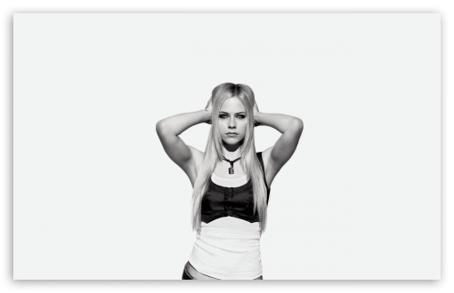 1 Avril Lavigne Black and White HD wallpaper for Standard 43 54