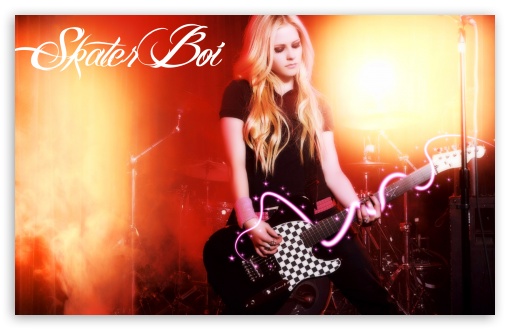 Avril Lavigne Skater Boy HD wallpaper for HD 16:9 High Definition WQHD QWXGA 1080p 900p 720p QHD nHD ;
