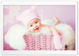 Baby Close-up HD Wide Wallpaper for Widescreen