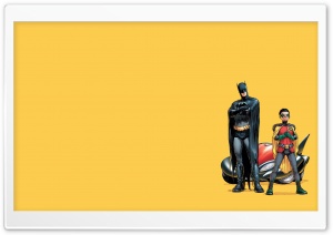 Batman And Robin Cartoon HD Wide Wallpaper for Widescreen