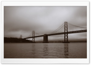 Bay Bridge, San Francisco, Califonia HD Wide Wallpaper for Widescreen