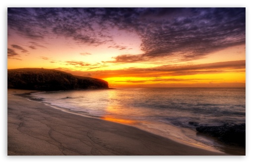 Beach HDR HD wallpaper for Wide 16:10 Widescreen WHXGA WQXGA WUXGA WXGA ;