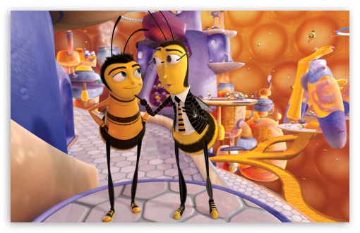 Bee Movie HD wallpaper for Wide 16:10 5:3 Widescreen WHXGA WQXGA WUXGA WXGA WGA ; HD 16:9 High Definition WQHD QWXGA 1080p 900p 720p QHD nHD ; Other 3:2 DVGA HVGA HQVGA devices ( Apple PowerBook G4 iPhone 4 3G 3GS iPod Touch ) ; Mobile WVGA iPhone PSP - WVGA WQVGA Smartphone ( HTC Samsung Sony Ericsson LG Vertu MIO ) HVGA Smartphone ( Apple iPhone iPod BlackBerry HTC Samsung Nokia ) Sony PSP Zune HD Zen ;
