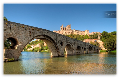 Beziers, Languedoc-Roussillon, France wallpaper for Wide 16:10 Widescreen WHXGA WQXGA WUXGA WXGA ;