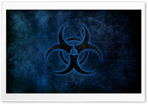 Biohazard Symbol HD Wide Wallpaper for Widescreen
