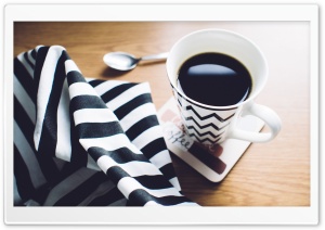 Black Coffee HD Wide Wallpaper for Widescreen