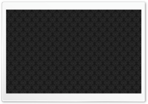 Black Damask Background HD Wide Wallpaper for Widescreen