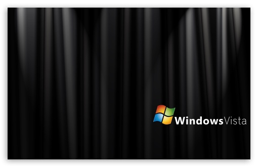 wallpaper windows black. Black Silk Windows Vista