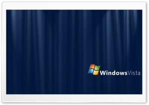 Blue Silk Windows Vista HD Wide Wallpaper for Widescreen