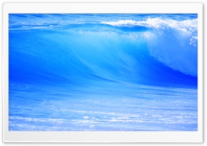 Blue Wave HD Wide Wallpaper for Widescreen