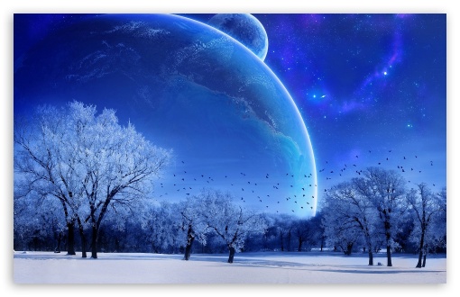 Winter Wallpaper Desktop. 2 Blue Winter wallpaper for