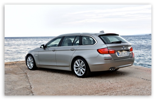 BMW 5 Series Touring 520D In Milano Beige   Seaside HD wallpaper for Standard 4:3 5:4 Fullscreen UXGA XGA SVGA QSXGA SXGA ; Wide 16:10 5:3 Widescreen WHXGA WQXGA WUXGA WXGA WGA ; HD 16:9 High Definition WQHD QWXGA 1080p 900p 720p QHD nHD ; Mobile VGA WVGA iPad PSP Phone - VGA QVGA Smartphone ( PocketPC GPS iPod Zune BlackBerry HTC Samsung LG Nokia Eten Asus ) WVGA WQVGA Smartphone ( HTC Samsung Sony Ericsson LG Vertu MIO ) Sony PSP Zune HD Zen ;