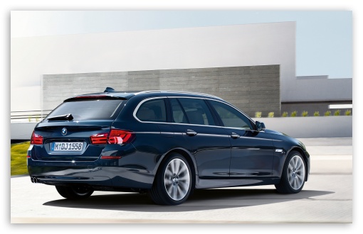 BMW 5 Series Touring F11   Exterior Design   Rear Angle View HD wallpaper for Standard 4:3 Fullscreen UXGA XGA SVGA ; Wide 16:10 5:3 Widescreen WHXGA WQXGA WUXGA WXGA WGA ; HD 16:9 High Definition WQHD QWXGA 1080p 900p 720p QHD nHD ; Mobile VGA WVGA iPad PSP - VGA QVGA Smartphone ( PocketPC GPS iPod Zune BlackBerry HTC Samsung LG Nokia Eten Asus ) WVGA WQVGA Smartphone ( HTC Samsung Sony Ericsson LG Vertu MIO ) Sony PSP Zune HD Zen ;