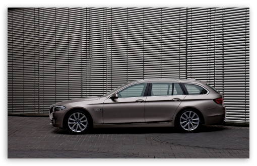 BMW 5 Series Touring F11 In Milano Beige   Left Side View HD wallpaper for Standard 4:3 5:4 Fullscreen UXGA XGA SVGA QSXGA SXGA ; Wide 16:10 5:3 Widescreen WHXGA WQXGA WUXGA WXGA WGA ; HD 16:9 High Definition WQHD QWXGA 1080p 900p 720p QHD nHD ; Mobile VGA WVGA iPad PSP Phone - VGA QVGA Smartphone ( PocketPC GPS iPod Zune BlackBerry HTC Samsung LG Nokia Eten Asus ) WVGA WQVGA Smartphone ( HTC Samsung Sony Ericsson LG Vertu MIO ) Sony PSP Zune HD Zen ;