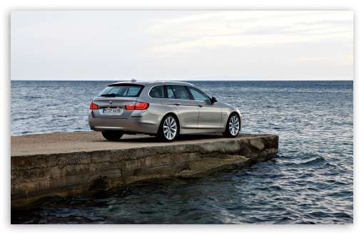 BMW 5 Series Touring F11 In Milano Beige   Pier HD wallpaper for Standard 4:3 5:4 Fullscreen UXGA XGA SVGA QSXGA SXGA ; Wide 16:10 5:3 Widescreen WHXGA WQXGA WUXGA WXGA WGA ; HD 16:9 High Definition WQHD QWXGA 1080p 900p 720p QHD nHD ; Mobile VGA WVGA iPad PSP Phone - VGA QVGA Smartphone ( PocketPC GPS iPod Zune BlackBerry HTC Samsung LG Nokia Eten Asus ) WVGA WQVGA Smartphone ( HTC Samsung Sony Ericsson LG Vertu MIO ) Sony PSP Zune HD Zen ;