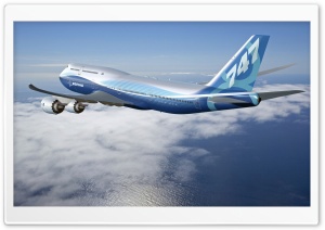 Boeing 747 8 Intercontinental HD Wide Wallpaper for Widescreen