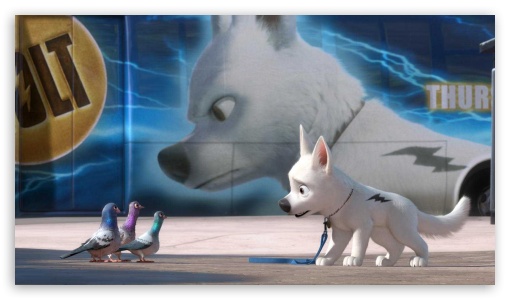 Bolt And Pigeons 1 wallpaper for HD 16:9 High Definition WQHD QWXGA 1080p 900p 720p QHD nHD ; Mobile PSP - Sony PSP Zune HD Zen ;