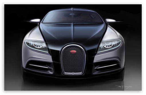 Bugatti 16C Galibier Concept - Artwork wallpaper for Wide 16:10 Widescreen WHXGA WQXGA WUXGA WXGA ;