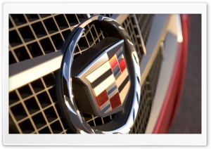 Cadillac Badge HD Wide Wallpaper for Widescreen