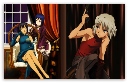 Canaan Anime XIV wallpaper for Wide 16:10 Widescreen WHXGA WQXGA WUXGA WXGA ;