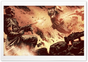 Captain America Marvel Comics HD Wide Wallpaper for Widescreen