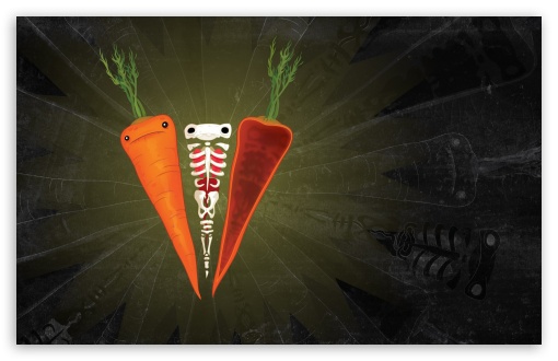 Carrots Artwork wallpaper for Wide 16:10 Widescreen WHXGA WQXGA WUXGA WXGA ;