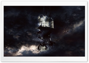 Castle In The Clouds HD Wide Wallpaper for Widescreen