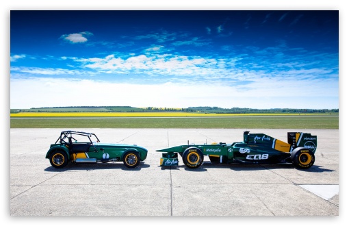Caterham Team Lotus HD wallpaper for Wide 16:10 Widescreen WHXGA WQXGA WUXGA WXGA ;