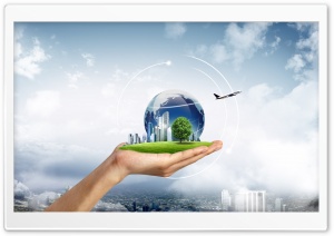CG Earth HD Wide Wallpaper for Widescreen