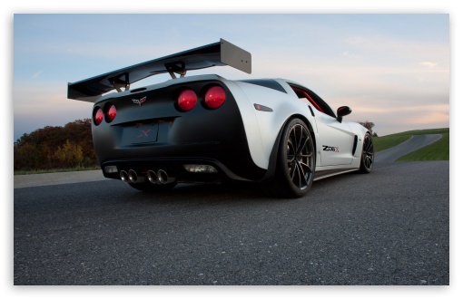 Chevrolet Corvette Z06X Rear wallpaper for HD 16:9 High Definition WQHD QWXGA 1080p 900p 720p QHD nHD ;