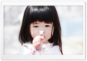 Child Girl HD Wide Wallpaper for Widescreen
