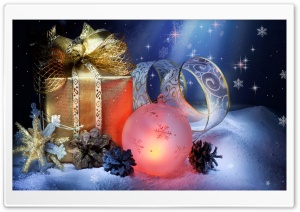 Christmas Gift HD Wide Wallpaper for Widescreen