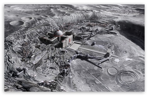 City Crater HD wallpaper for Wide 16:10 Widescreen WHXGA WQXGA WUXGA WXGA ;