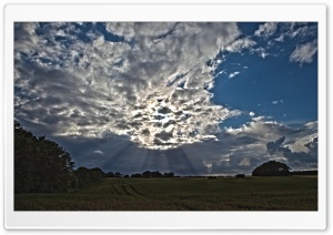 Cloudy Day HDR HD Wide Wallpaper for Widescreen