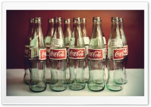 Coca Cola Bottles HD Wide Wallpaper for Widescreen