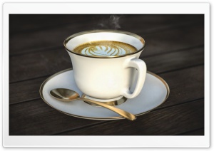 Coffee Cup HD Wide Wallpaper for Widescreen