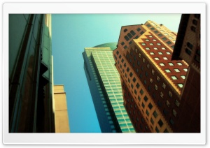 Colored Buildings HD Wide Wallpaper for Widescreen