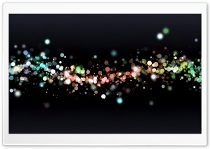 Colored Particles HD Wide Wallpaper for Widescreen