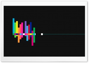 Colorful Sound Waves HD Wide Wallpaper for Widescreen