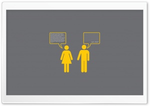 Couple Argue HD Wide Wallpaper for Widescreen