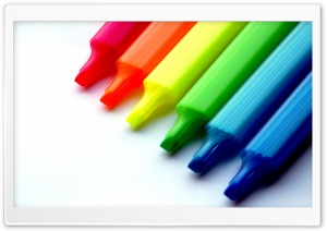 Crayons HD Wide Wallpaper for Widescreen