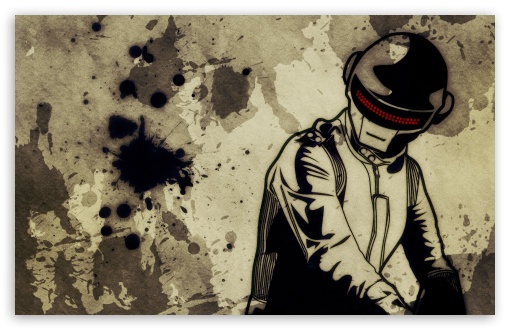Daft Punk Grunge Surface HD wallpaper for Wide 16:10 Widescreen WHXGA WQXGA WUXGA WXGA ;
