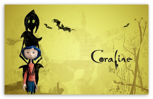 Dakota Fanning In Coraline I wallpaper for Wide 16:10 5:3 Widescreen WHXGA WQXGA WUXGA WXGA WGA ; HD 16:9 High Definition WQHD QWXGA 1080p 900p 720p QHD nHD ; Mobile WVGA PSP - WVGA WQVGA Smartphone ( HTC Samsung Sony Ericsson LG Vertu MIO ) Sony PSP Zune HD Zen ;
