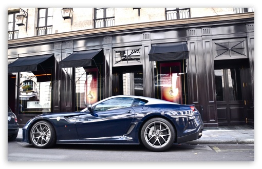Dark Blue Ferrari HD wallpaper for Wide 16:10 Widescreen WHXGA WQXGA WUXGA WXGA ;