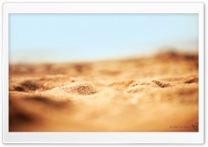 Desert Sand Macro wallpaper
