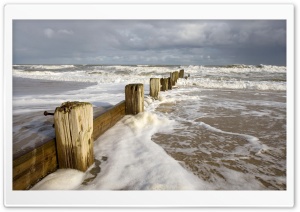 Destroyed Pier HD Wide Wallpaper for Widescreen
