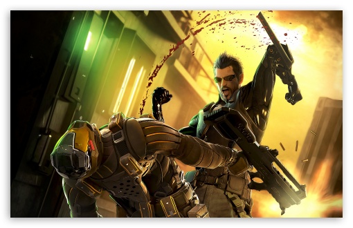 Deus Ex Human Revolution wallpaper for HD 16:9 High Definition WQHD QWXGA 1080p 900p 720p QHD nHD ;