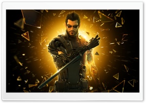Deus Ex Human Revolution   Adam Jensen HD Wide Wallpaper for Widescreen
