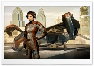 Deus Ex Human Revolution Concept Art HD Wide Wallpaper for Widescreen